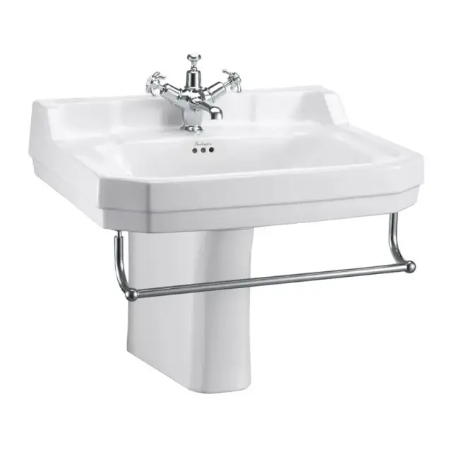 Burlington Edwardian Полотенцедержатель для раковины 53,8 см, цвет: хром глянцевый T3 CHR