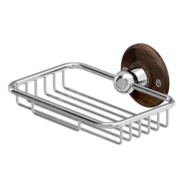 Burlington Black Мыльница решетка, подвесная, цвет: хром A13 WAL