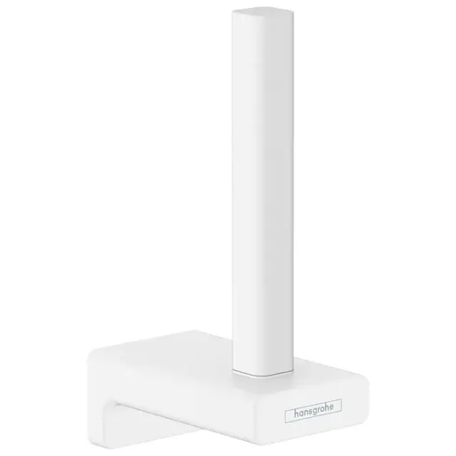 Hansgrohe AddStoris Держатель для запасного рулона, латунь цвет: матовый белый 41756700