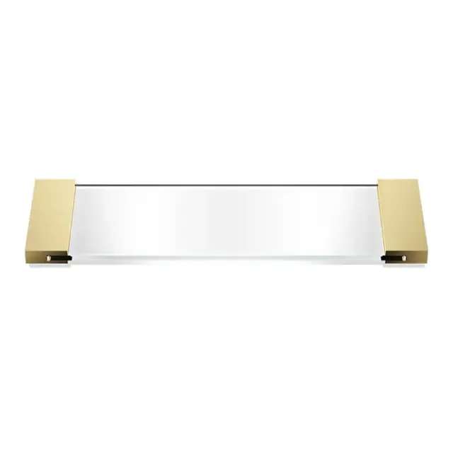 Decor Walther Classic Tab 34 Лоток универсальный 34x12 см, прозрачное стекло, цвет золото 0848722