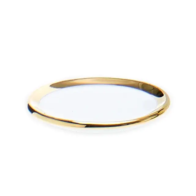 Decor Walther Bone SA M Ёмкость универсальная 10.5 см, фарфор, цвет белый золотой 0849320