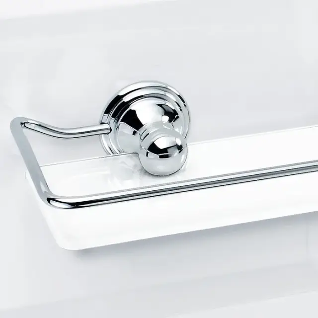 Decor Walther Classic GKH R Держатель для стеклянной полки, цвет хром 0512000