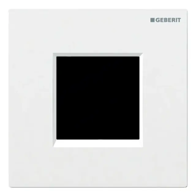 Geberit Type 30 Кнопка смыва для писсуара электронная, питание от батареек, цвет: белый Alpine 116.037.KJ.1