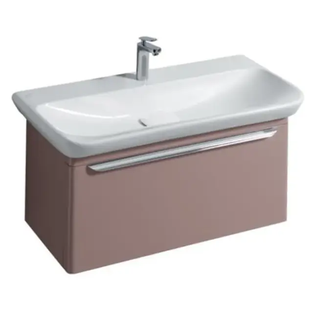 Geberit MyDay Тумба 88х41х43 см, с одним выдвижным ящиком, цвет: какао с молоком 824101000