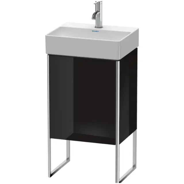 Duravit XSquare База под раковину 43,4х34хh73,9 cм, цвет черный глянц.(для 073245) XS4441R4040