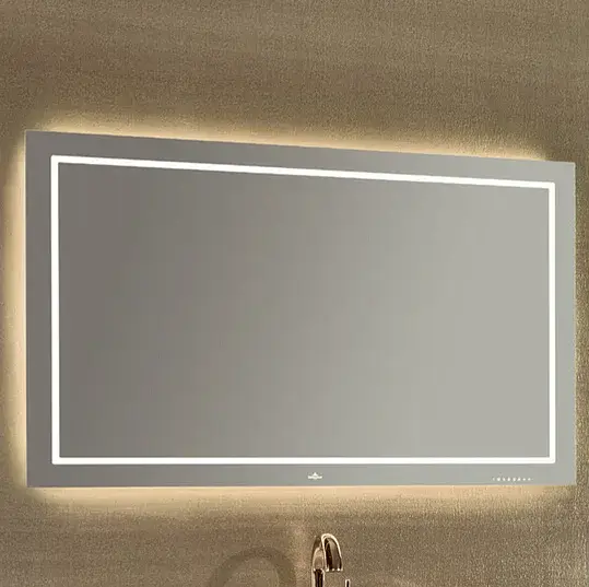 Villeroy & Boch Finion Зеркало, с настенным освещением, bluetooth 120x4,5x75h см G6101200