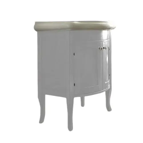 Kerasan Retro Тумба под раковину на 69 см, напольная 69x52x80h см, с 2мя дверцами, цвет: Bianco matt 735130