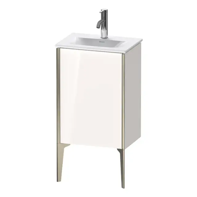 Duravit XViu Тумба подвесная 59,1x43xh31 cм, для раковины #073345, цвет белый глянцевый XV4068RB122