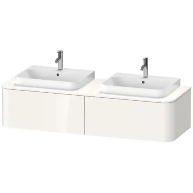 Duravit Happy D.2 Plus Тумба подвесная 354x160xh55 cм, цвет белый глянцевый HP4936B2222