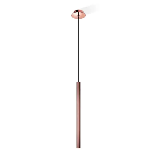 Decor Walther Pipe 1 Светильник потолочный 3.5xh70-220 см, 1x LED 6.5W, цвет розовое золото 0214016