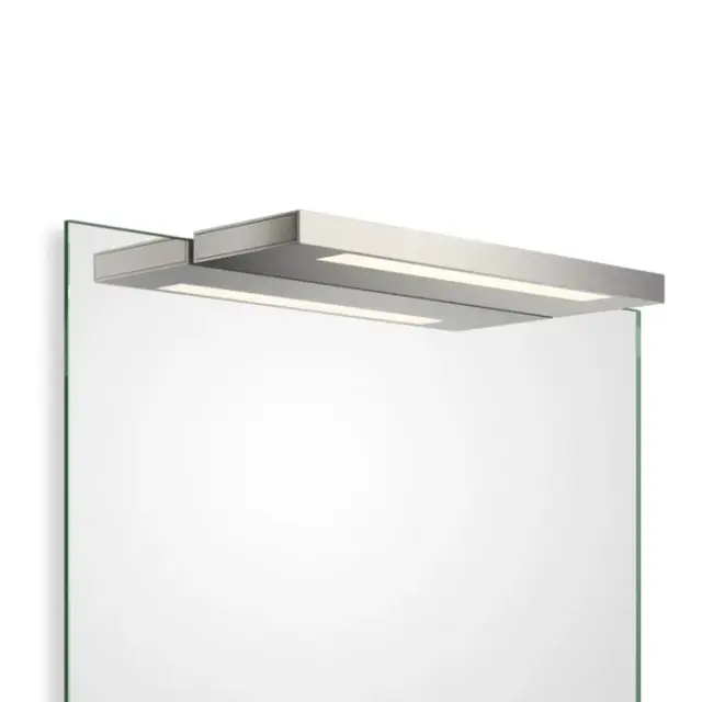 Decor Walther Slim 1-34 Светильник на зеркало 34x7xh2 см, 100W, цвет никель сатин. 0414134