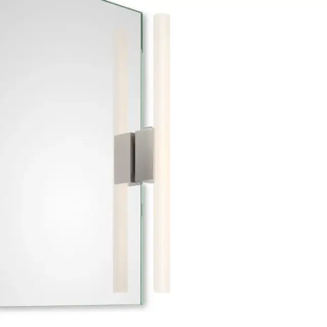 Decor Walther Omega 1 Светильник на зеркало 5x4.5xh9(30-60) см, цвет никель сатин. 0402203