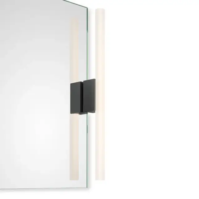 Decor Walther Omega 1 Светильник на зеркало 5x4.5xh9(30-60) см, цвет черный матовый 0402260