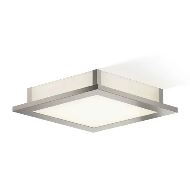 Decor Walther Kubic 30 Светильник потолочный 30x30xh6.5 см, цвет никель сатин. 0211434