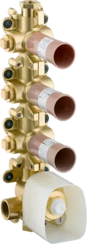 Axor Shower Collection Скрытая часть термостата для душа, 3 потребителя 10750180