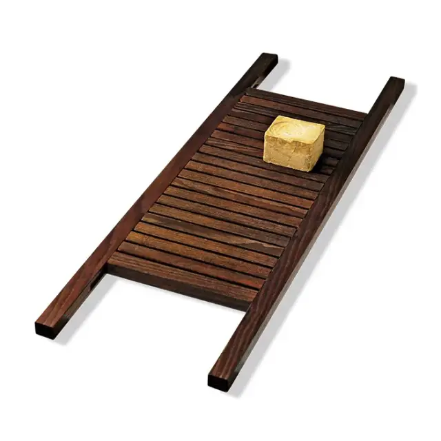 Decor Walther Wood WAN Полка на ванну 85x24 см, цвет темный ясень 0923085