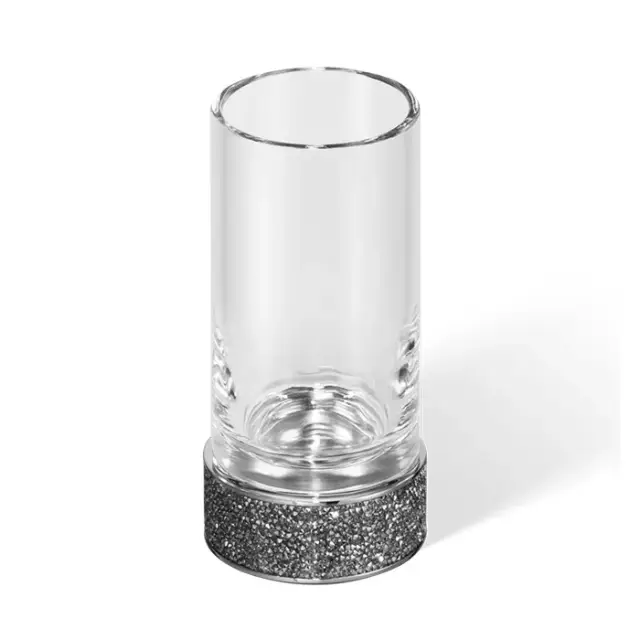 Decor Walther Rocks SMG Стакан настольный, прозрачное стекло, цвет хром 0933900