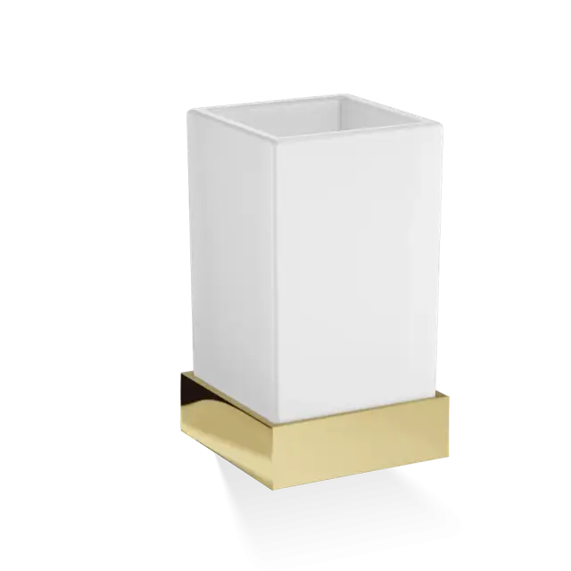 Decor Walther Corner WMG Стакан подвесной, стекло сатинированное, цвет: золото 0561720