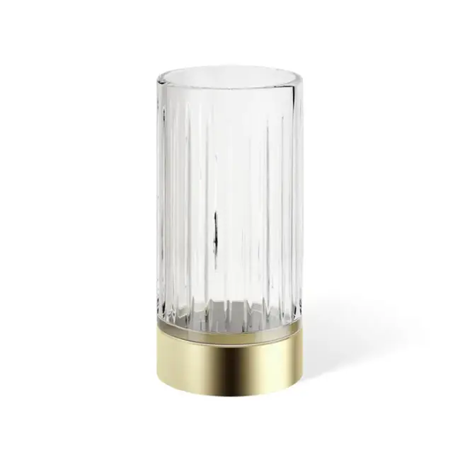 Decor Walther Century SMG Стакан настольный, граненое стекло, цвет золото матовое 0587782