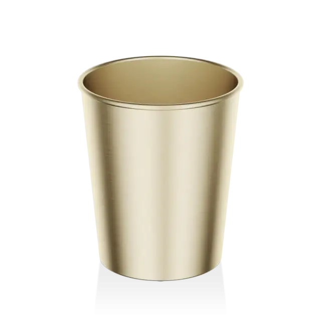 Decor Walther Universal Стакан для зубных щеток настольный, керамический, цвет: матовое золото 0810982