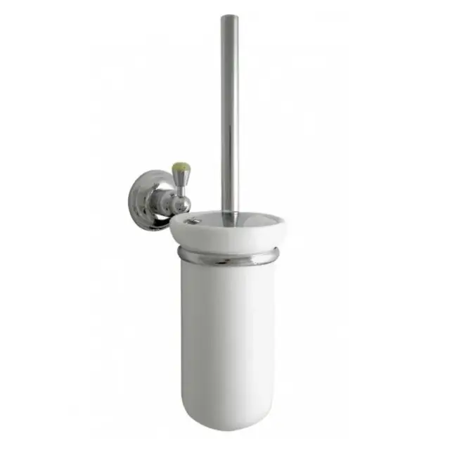 Nicolazzi Onice Ершик для унитаза подвесной с керамической колбой, цвет: хром/белый 1490CR09O