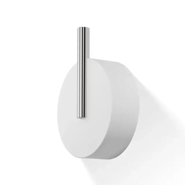 Decor Walther Stone WHG Крючок для полотенца, цвет: хром/белый 0972755