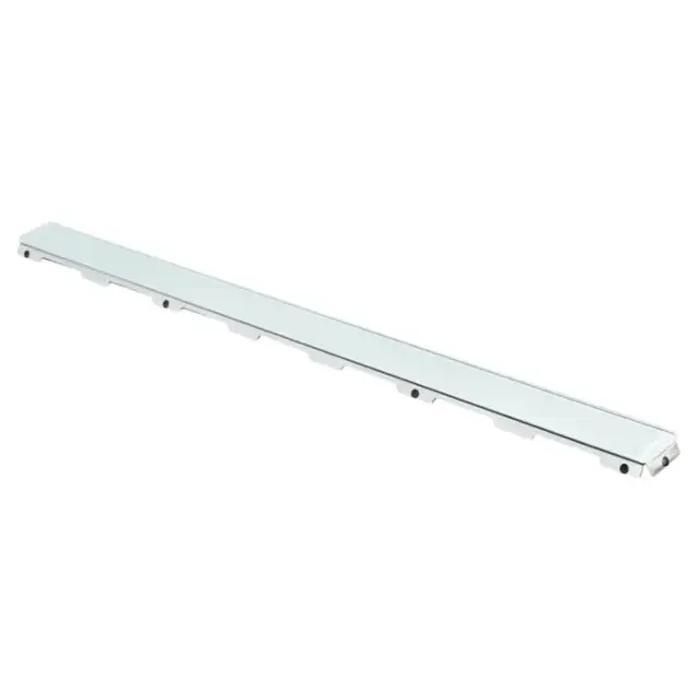 Tece Drainline Стеклянная панель для душевого канала прямая 150 см, цвет: зеленый глянцевый 601590