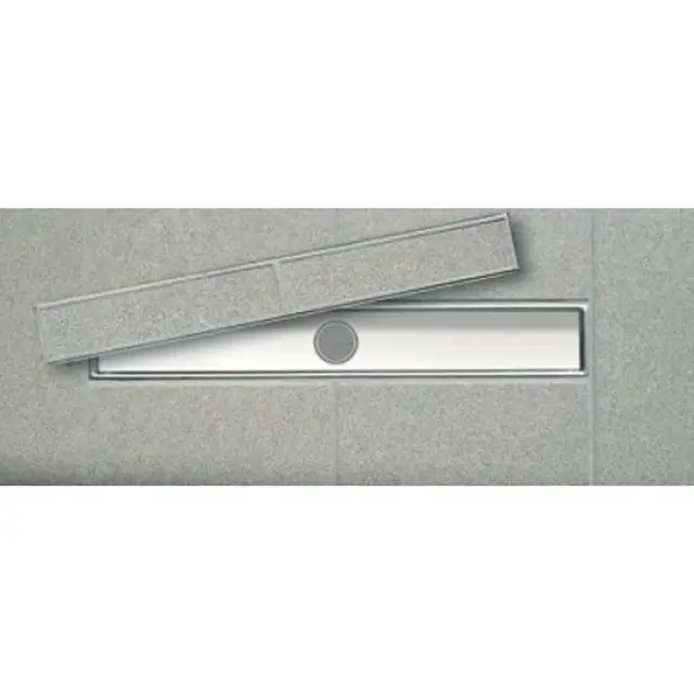Tece Drainline Лоток plate, 100 см, основа для плитки, нержавеющая сталь 601070