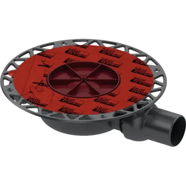 Tece Drainpoint S Сифон для точечного трапа из пластика, низкий, с универсальным фланцем 3601400