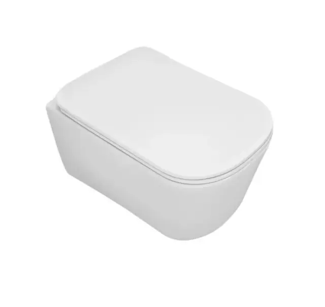 Kerasan Tribeca Унитаз подвесной 54x35 см безободковый, с крепл., без сидения, цвет: Bianco lucido 511401