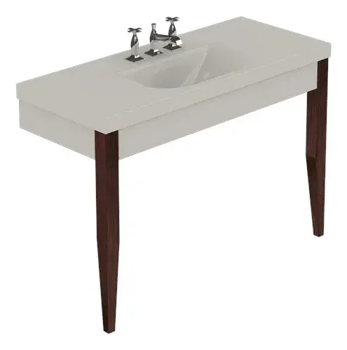 Kerasan Bentley Раковина подвесная 120х50 см, с 1 отвер. под смеситель, без перелива, цвет: Bianco 393201*1