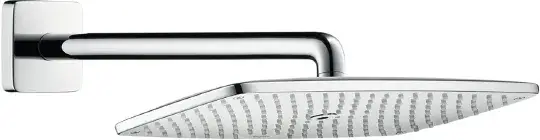 Hansgrohe Raindance E Верхний душ 36x19 см, 1 вид струи, кронштейн настенный 39 см, цвет: хром 27376000