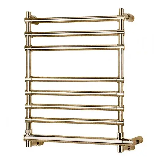 Margaroli Sole 564/8 Полотенцесушитель электр. 57х70h (47), выкл. справа, цвет: bronze/old brass 5644708OBNB