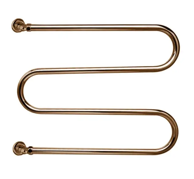 Margaroli Vento 402 Полотенцесушитель водяной для ГВС 60х54h int 47, вертик. цвет: bronze/old brass 402OB