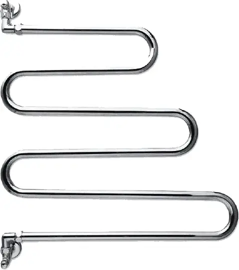 Margaroli Vento 405 Полотенцесушитель водяной для ГВС 60х70,5h (int 63,5) вертикальное, цвет: chrome 405CR