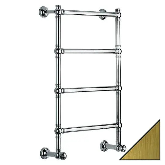 Margaroli Armonia 9-442 Полотенцесушитель водяной для ГВС 62,5х98h (int 55), нижнее, цвет: old brass 94425504OBN