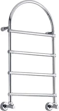 Margaroli Sole 442 Полотенцесушитель водяной для ГВС 53,5х98h (int 47), арка, нижнее, цвет: chrome 4424704CRNA