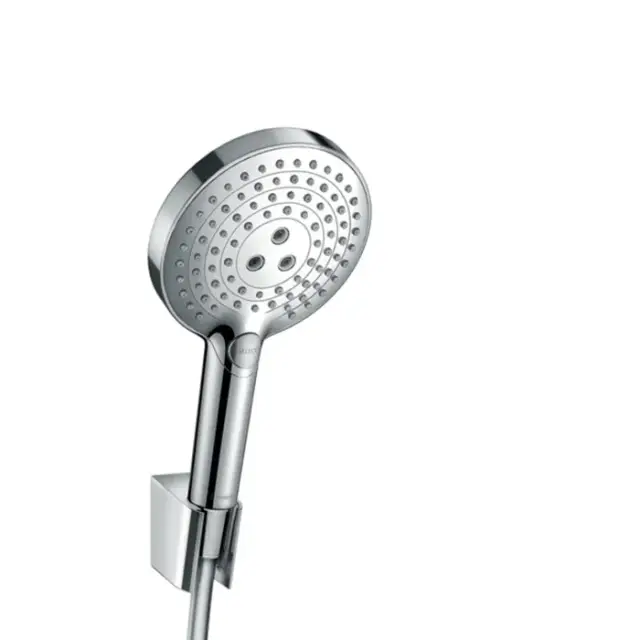 Hansgrohe Raindance Select S Душевой гарнитур: лейка 3 режима, держатель, шланг 125 см, цвет: хром 26701000