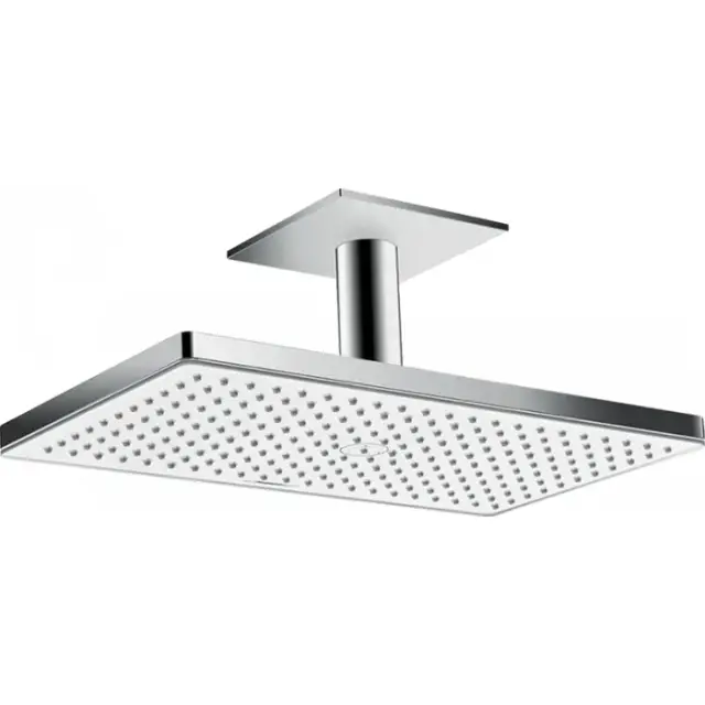 Hansgrohe Rainmaker Select Верхний душ 47x27 см,1 режим,кронштейн потолочный 10 см, цвет: хром/белый 24002400