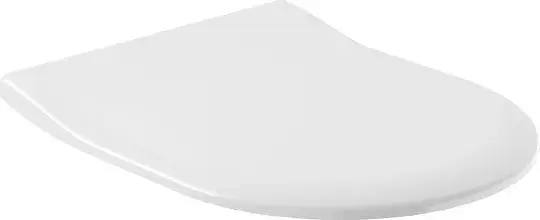 Villeroy & Boch Subway 2.0 Крышка-сиденье с микролифтом, петли хром, цвет: альпийский белый 9M78S101