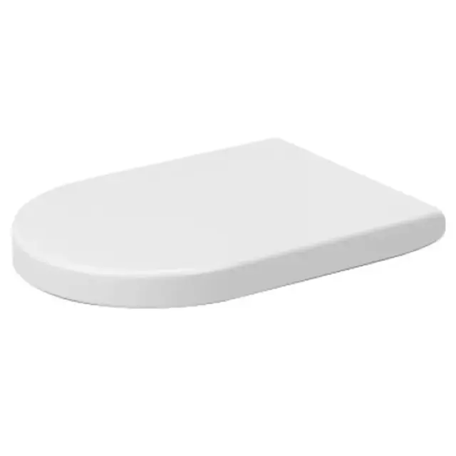 Duravit Darling New/Starck 2 Сиденье для унитаза с плавным опусканием, цвет белый 0069890000