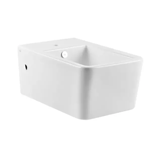 Gessi Rettangolo Биде подвесное 56х36 см, с 1 отверстием под смеситель, цвет белый 37575#518
