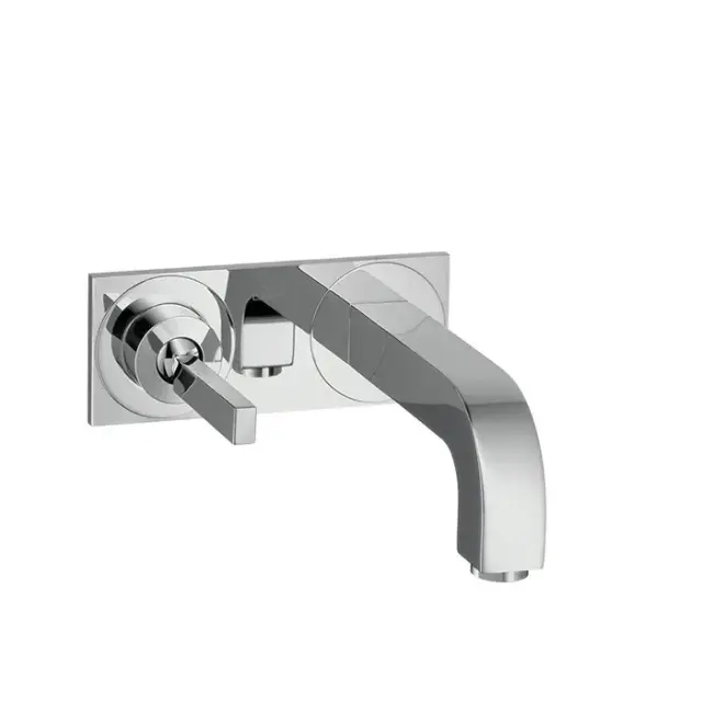 Axor Citterio Смеситель для раковины встраиваемый внешняя часть, с донным клапаном, цвет: хром 39115000