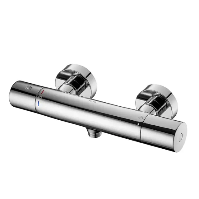 Toto Showers Смеситель термостатический для душа накладной, без излива, цвет: хром TBV01401R