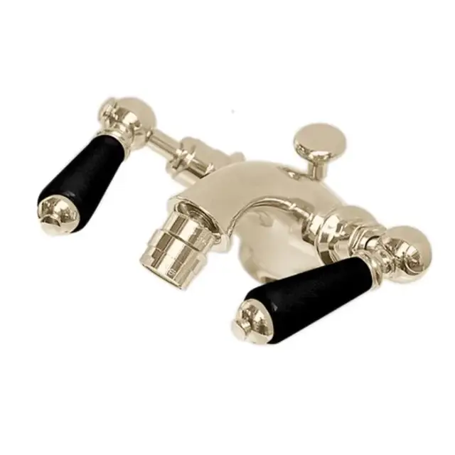 Devon&Devon Black Dandy Смеситель для биде на 1 отв., цвет светлое золото MARF55BD