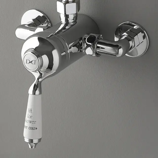 Devon&Devon Doccia Cмеситель универсальный для скрытого и наружнего монтажа, цвет: хром MARD72CR