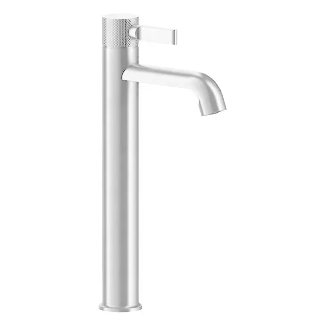 Gessi Inciso Смеситель для раковины на 1 отверстие, высокий h33,7 cм, цвет хром 58003#031
