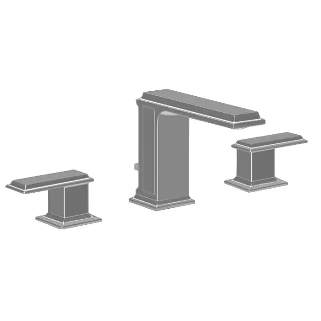 Gessi Eleganza Смеситель для раковины на 3 отверстия цвет Finox 46012#149