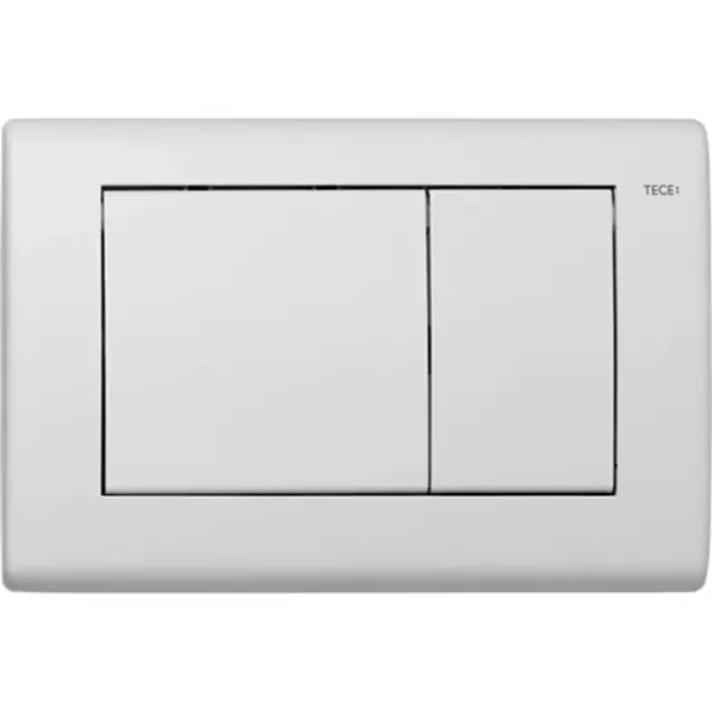 Tece Planus Кнопка смыва для унитаза, металл, цвет: белый матовый 9240322