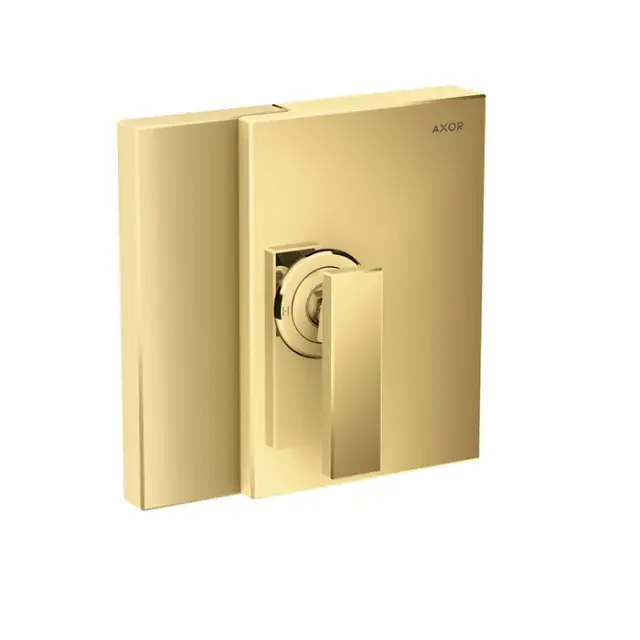 Axor Edge Смеситель для душа встраиваемый, внешняя часть, цвет: полированное золото 46650990